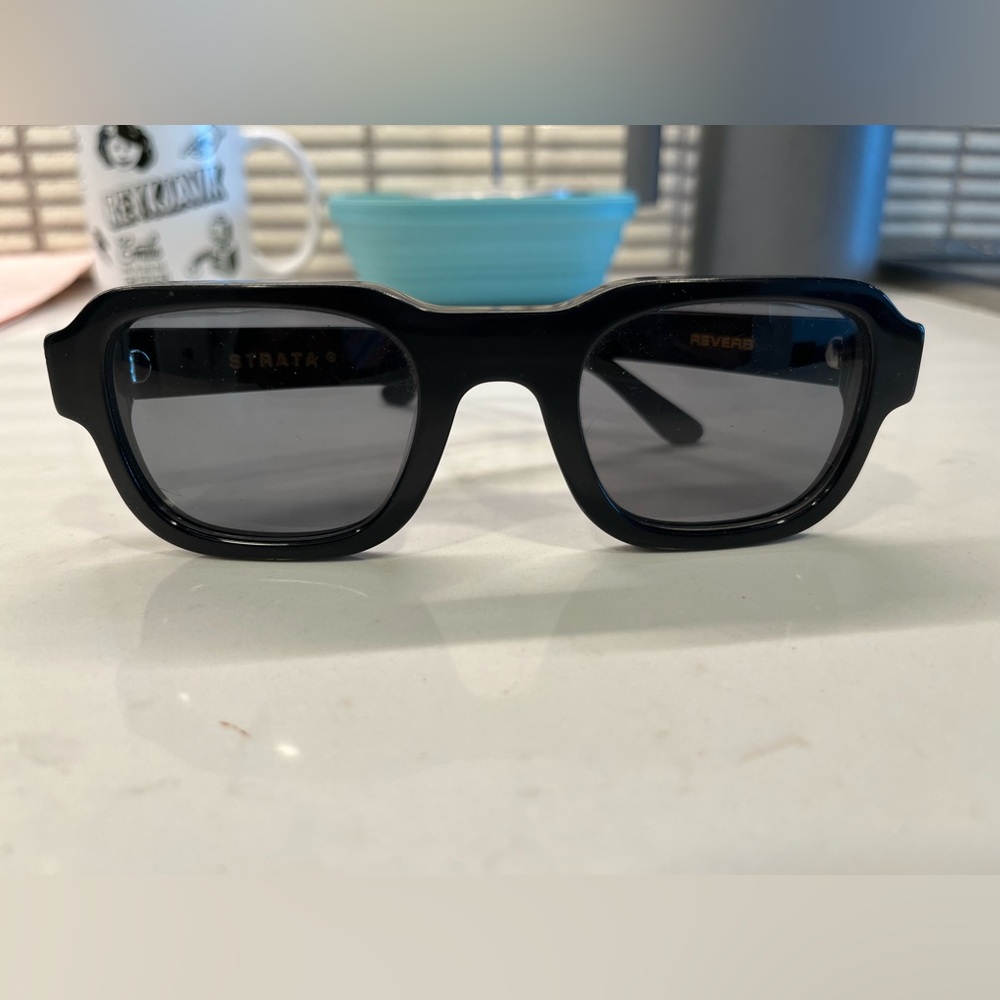 Strata Reverb sunglasses. Unisex. Italian acetate. Originally $220